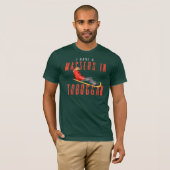 Masters in Toboggan Wintersport Avontuur T-shirt (Voorkant volledig)