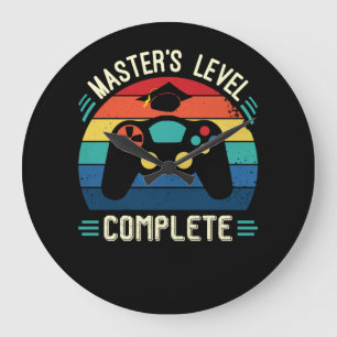 Master's Level Complete, Afstuderen GIft, meesters Grote Klok