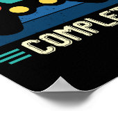 Master's Level Complete, Afstuderen GIft, meesters Poster (Hoek)