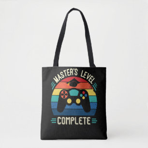 Master's Level Complete, Afstuderen GIft, meesters Tote Bag