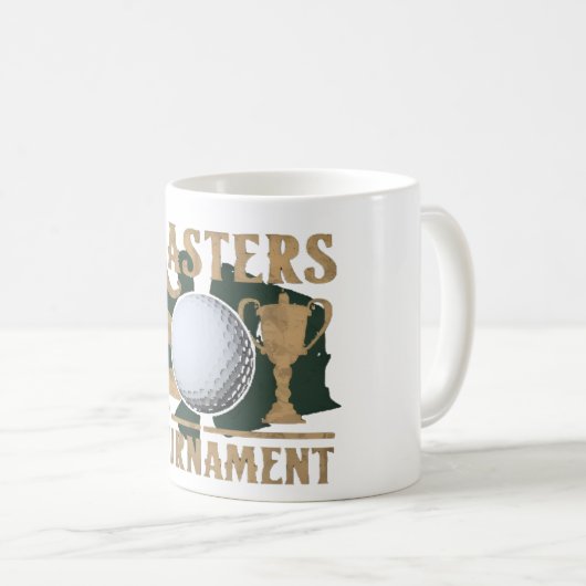 Masters Tournament Koffiemok (Voorkant rechts)