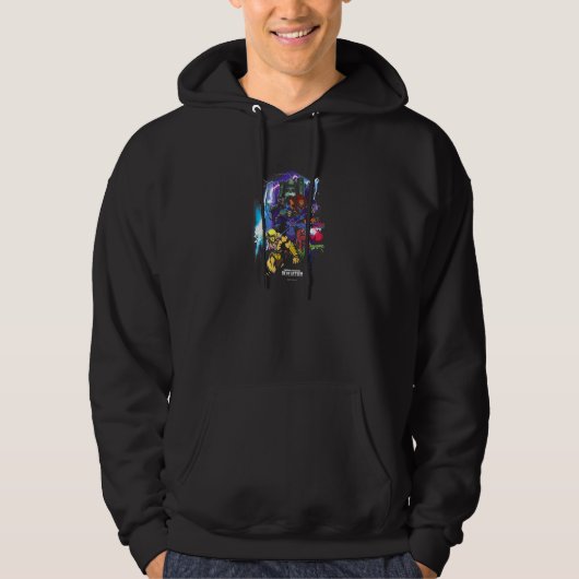 Masters van de universe onthulling hoodie (Voorkant)