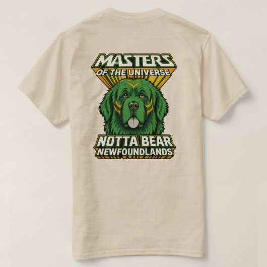 Masters van het Newfiversum T-shirt (Design achterkant)