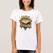 Masterstroke: Poolhaai op tafel T-shirt (Voorkant)