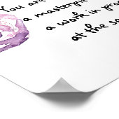 Masterstuk en werk in uitvoering poster (Hoek)