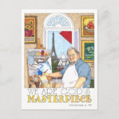 Masterstuk Inspirerend Briefkaart (Voorkant)