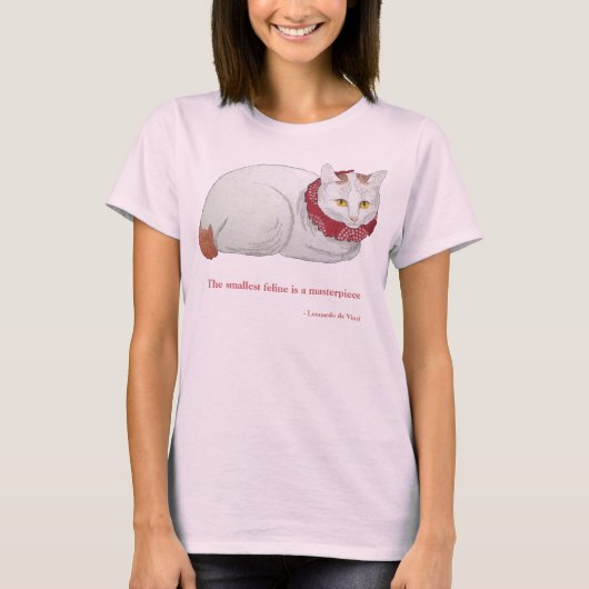 Masterstuk Japanse kat Art T-Shirt (Voorkant)