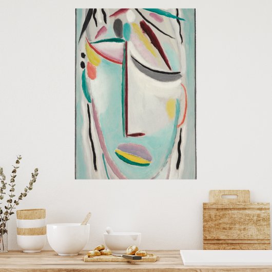 Masterstuk "Savior's Face" Circa 1919/Poster Poster (Keuken)