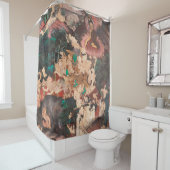 Masterstuk traditionele schilderkunst in Thaise st Douchegordijn (In situ)