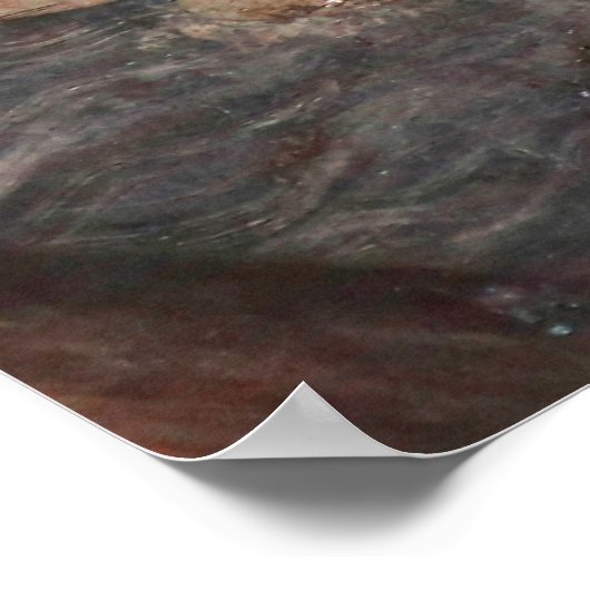 Masterstuk traditionele schilderkunst in Thaise st Poster (Hoek)