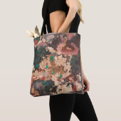 Masterstuk traditionele schilderkunst in Thaise st Tote Bag (Dichtbij)