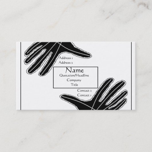 Masterstuk Visitekaartje (Voorkant)