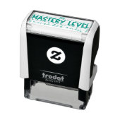Mastery Level Alleen opgenomen docent Stamp Zelfinktende Stempel (Product)