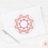 Mastery Mandala #2 Ronde Sticker (Envelop)