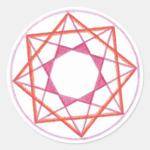 Mastery Mandala #2 Ronde Sticker