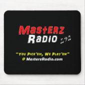 Masterz Radio Mousepad Muismat (Voorkant)