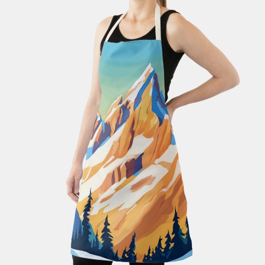 mastiekgebergte schort (Insitu)