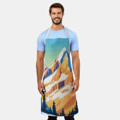 mastiekgebergte schort (Gedragen)