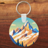 mastiekgebergte sleutelhanger (Voorkant)