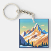 mastiekgebergte sleutelhanger (Voorkant)