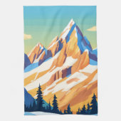 mastiekgebergte theedoek (Verticaal)