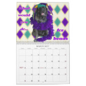 Mastiff Aankleden Kalender (Mar 2027)