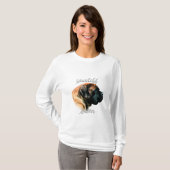 Mastiff (abrikoos) Mam 2 T-shirt (Voorkant volledig)