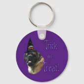 Mastiff (abrikoos) Trick Sleutelhanger (Achterkant)