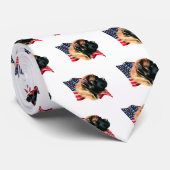 Mastiff (abrikoos) Vlag Stropdas (Opgerold)