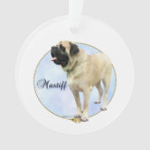 Mastiff Acryl Ornament (voorkant)