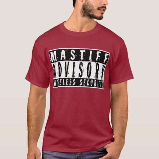 Mastiff Advisory Wireless Security T-shirt (Voorkant)