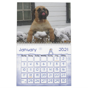 Mastiff-agenda Kalender
