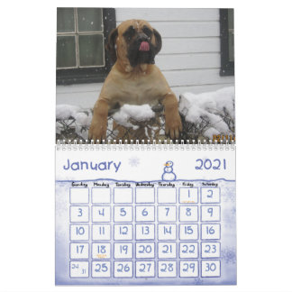 Mastiff-agenda Kalender