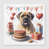 Mastiff auf einer Feier (Voorkant)