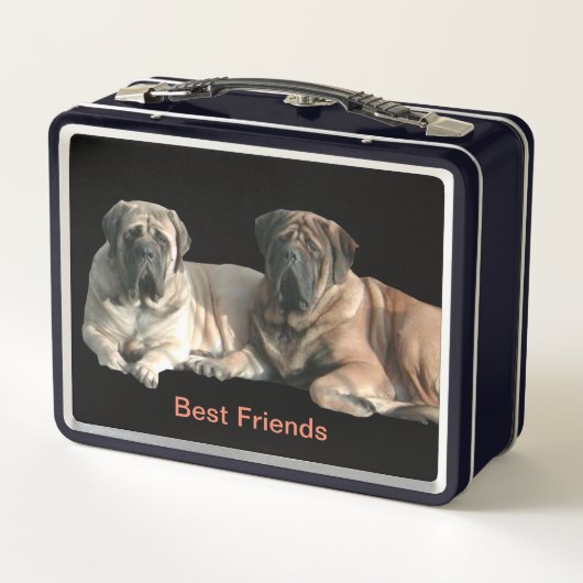 Mastiff beste Freunde (Achterkant)