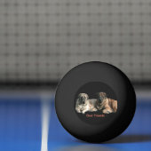 Mastiff beste Freunde Pingpongbal (Net)