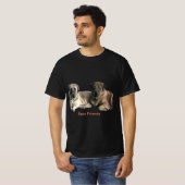 Mastiff beste Freunde T-shirt (Voorkant volledig)