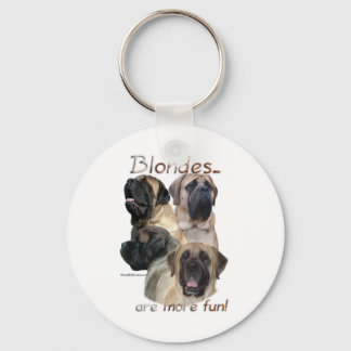 Mastiff Blondes Sleutelhanger