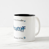 Mastiff Breathe blauwe Mok (Voorkant rechts)