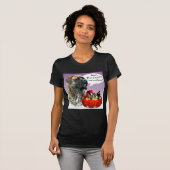 Mastiff (brindle) Halloween Snoep T-shirt (Voorkant volledig)