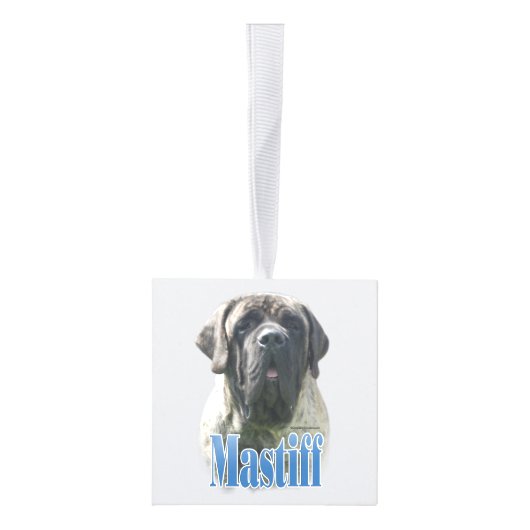 Mastiff (brindle) Naam Decoratie (Rechts)