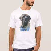 Mastiff (brindle) Naam T-shirt (Voorkant)