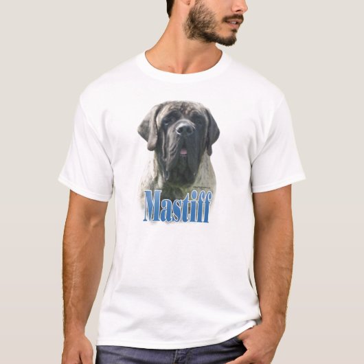 Mastiff (brindle) Naam T-shirt (Voorkant)