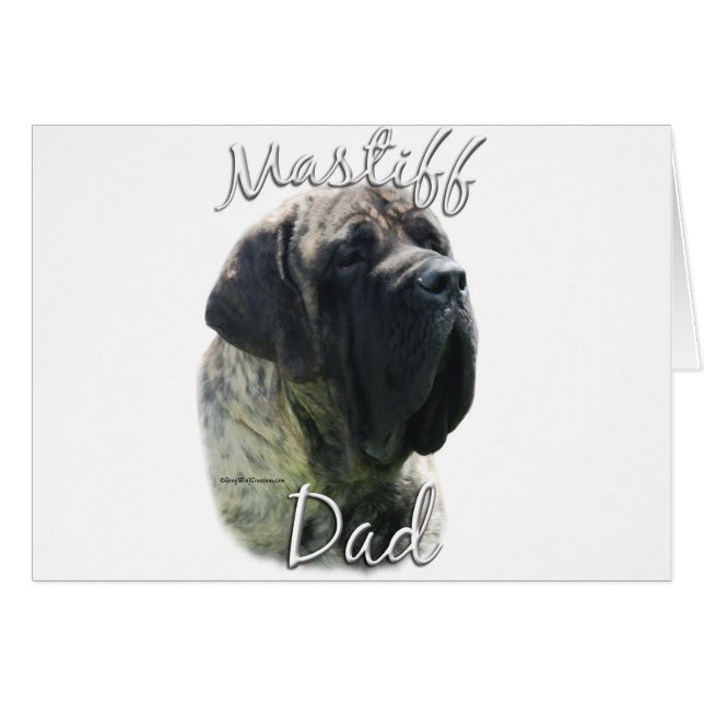Mastiff (brindle) Pap 2 (Voorkant Horizontaal)