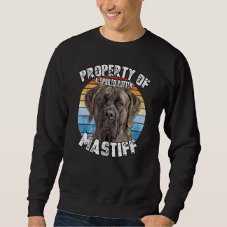 Mastiff Brindle Retro Property Of Trui