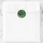 Mastiff (brindle) Vrede Ronde Sticker (Tas)