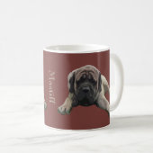 Mastiff Coffee Mok (Voorkant rechts)