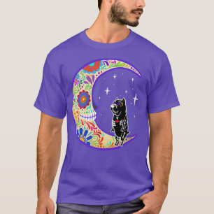 Mastiff Dia de Los Muertos Skeleton T-shirt