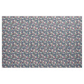 Mastiff Dog  Florals Stof (Fat Quarter)