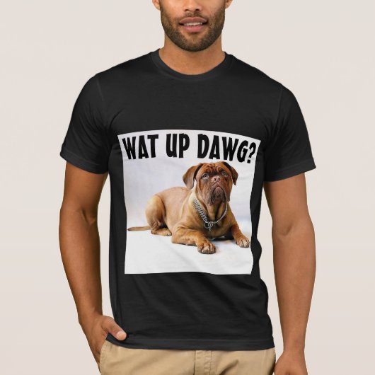 MASTIFF DOG FUNNY T-SHIRTS (Voorkant)